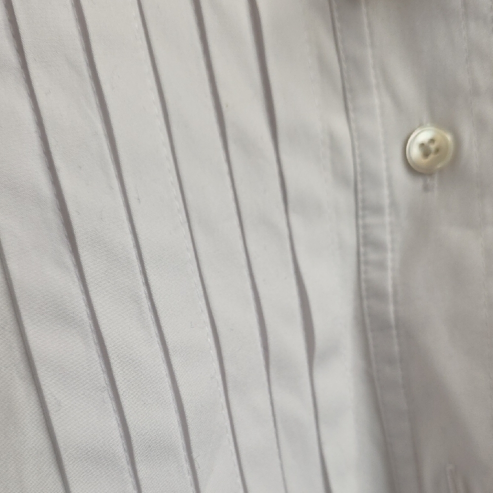 Madewell White Tuxedo Button Down Long Sleeve Shirt Medium - Picture 4 of 10